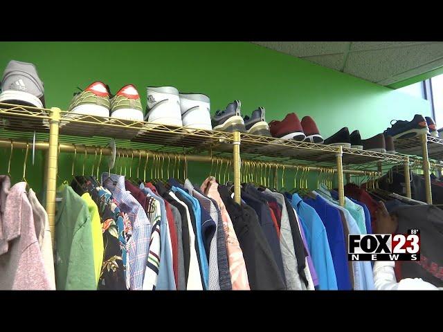 Video: Jenks high schooler collects clothes for foster children in honor of her late foster brother