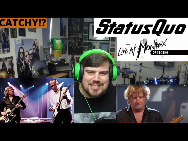 CATCHY!? - Status Quo - Whatever You Want (Montreux 2009) - REACTION