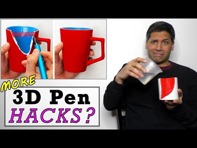 MORE Testing 5-Minute Crafts 3D Pen HACKS