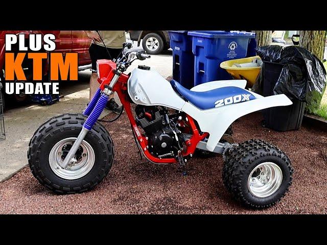 Sweet Three Wheeler Build Field Trip and KTM 350 XCF Update