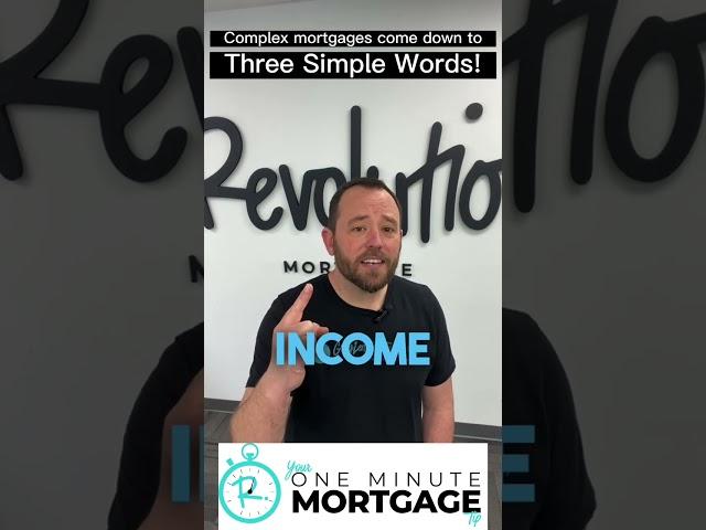 3 simple words = Preapproval