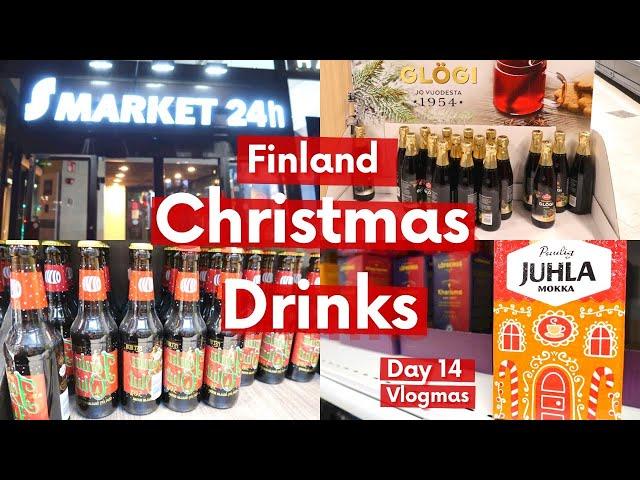 CHRISTMAS DRINKS IN FINLAND - Life in Finland Vlogmas Day 14️ | 