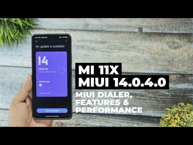 MI 11x New Miui 14.0.4.0 Stable Update What's New & Features | Miui 14 Mi 11x