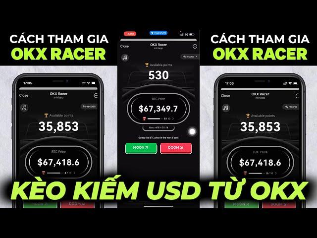 OKX Racer là gì? Cách kiếm Points OKX Racer bằng Telegram HOT nhất