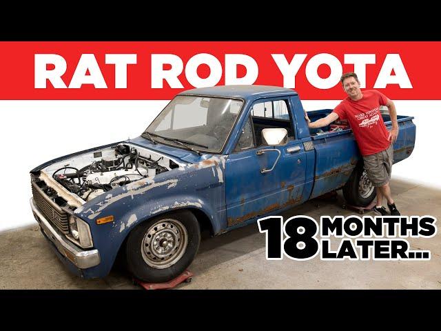 Finally Reassembling my 1980 Toyota Pickup Rat Rod Build