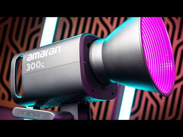 Amaran 300c & 150c Review: A Simple & Solid RGB LED Light from Aputure