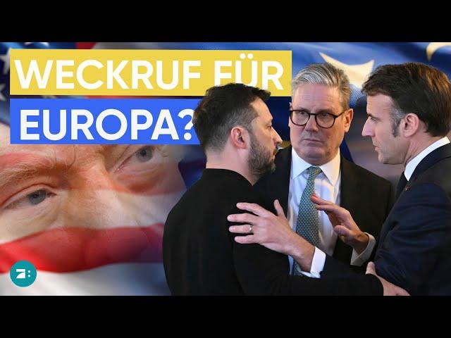 Europa schmiedet Allianz für die Ukraine – Geht das ohne die USA?