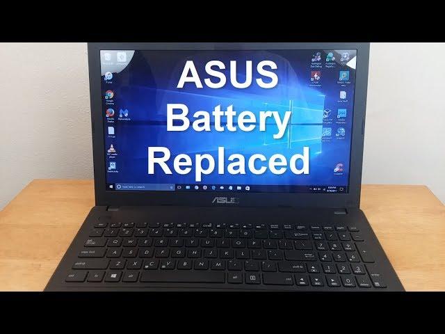 Asus Laptop Battery Removal & ASUS Battery Replacement - ASUS battery not charging - Easy Fix