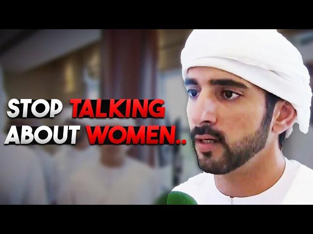 Sheikh Hamdan Gets ANGRY At Interviewer! | Prince Fazza