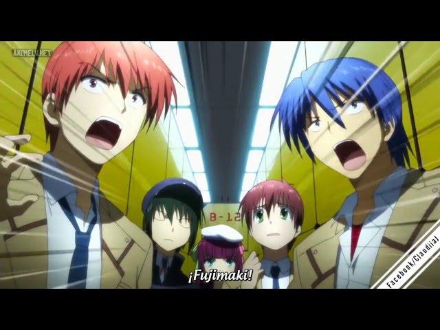 Angel Beats- Guild Sacrifice scene