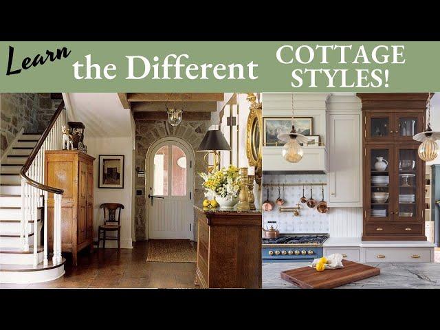 Learn the Different Cottage Styles! Home Decorating Ideas