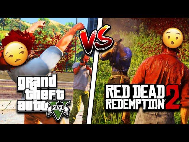 GTA 5 vs. Red Dead Redemption 2 - The Ultimate Comparison