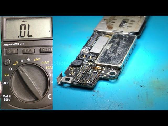 Identifying Shorted and Non Shorted iphone Motherboard using Digital Multimeter (TAGALOG)