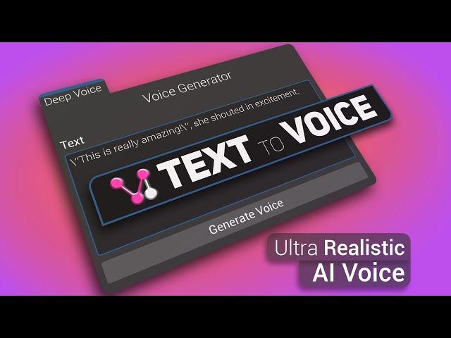 DeepVoice AI - Text To Voice [Updated]