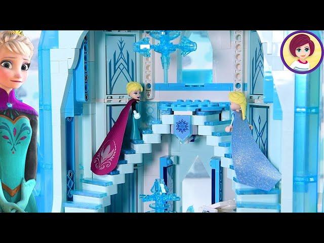 Spectacular Frozen Ice Castle for Adult Disney Princess Fans? Bring it! Lego Build & Review Part 1