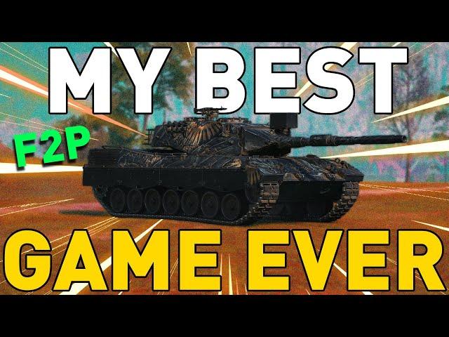 MY BEST GAME EVER F2P! World of Tanks