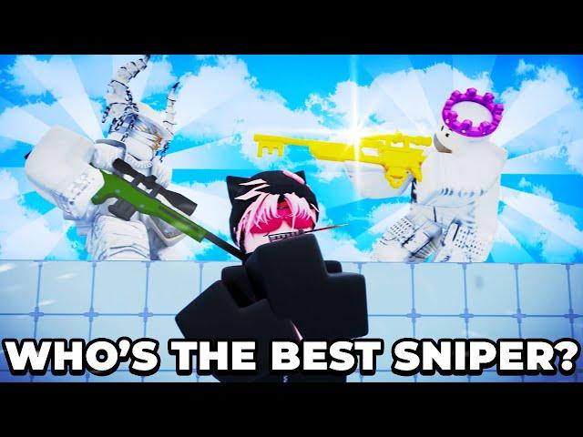 Who Is The BEST Sniper Player In Roblox Rivals?