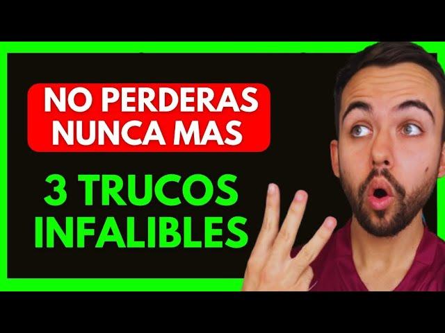 APLICA estos 3 TRUCOS y NO PERDERÁS MÁS DINERO en las Apuestas Deportivas