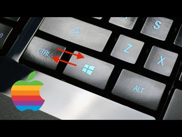 Windows keyboard on MacOS: Copy, Cut, Paste like in Windows using Modifier Keys. Quick & Easy setup!