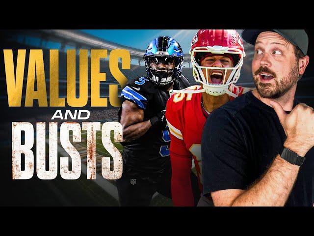 Early Busts + Draft Values | Fantasy Football 2025 - Ep. 1756