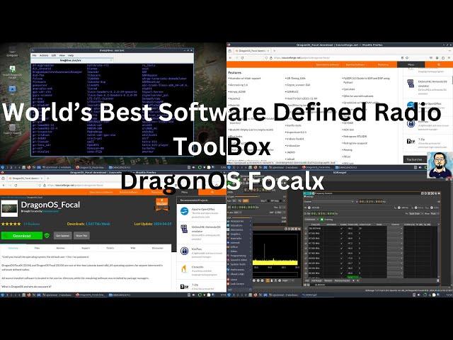 World's Best ToolBox for Software Defined Radio | DragonOS Focal | SDR