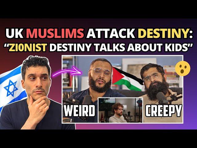 UK Muslims Attack Destiny: “Zi0nist Destiny Talks About Kids” 