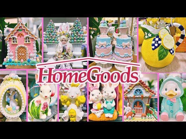 HOMEGOODS 2025 Spring Easter Home Decor Shop With Me!!