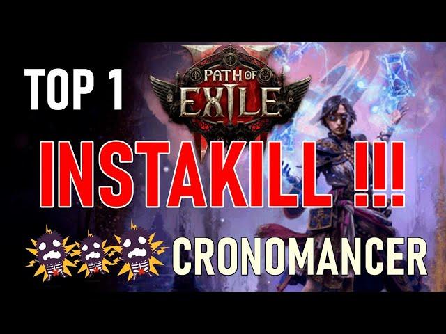 La Mejor Build Tier 1 de PoE 2: Cronomancer InstaKill  Late Game Oneshoots (Parte 1 de 2)