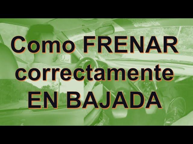 En carretera sinuosa ¿COMO USAR LOS FRENOS? para que no se calienten, sigue estos 2 consejos