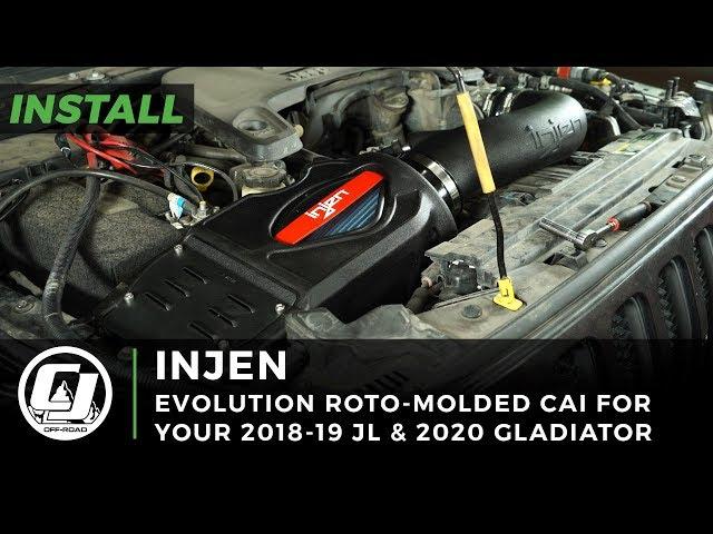 Jeep JL Wrangler/Gladiator Install: Injen Evolution Roto-Molded Cold Air Intake System