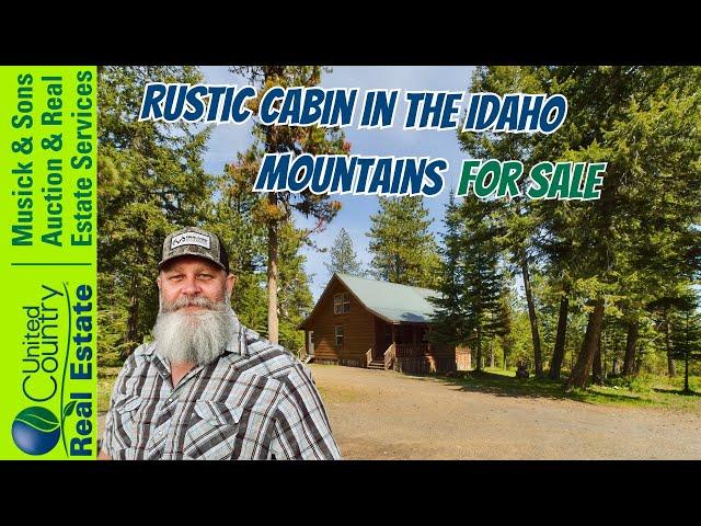 Modern cabin in the mountains of Idaho and the Nez Perce National Forest SOLD!