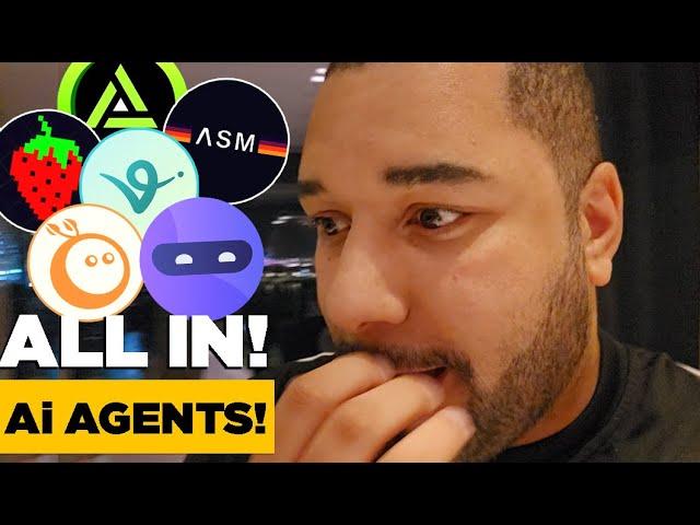  I'm Going ALL IN! On Ai Agent CRYPTOS!! - I'm 100% SURE I'll Make $2M -  $20M MINIMUM!