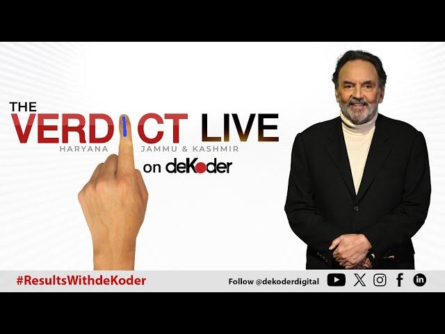 Haryana and Jammu and Kashmir Election Result: 'The Verdict Live' with Dr Prannoy Roy