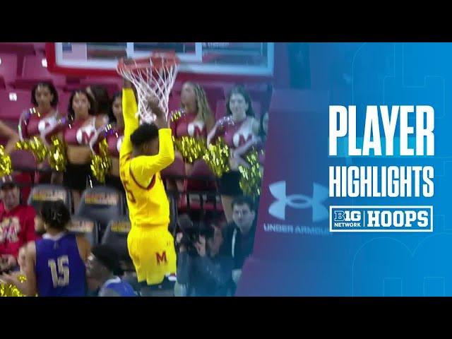 Derik Queen 20 PTS 9 REB Performance vs. Alcorn State | Maryland Basketball | 12/01/2024