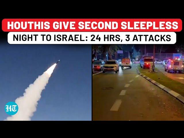 Israelis In Panic: 2nd Sleepless Night Amid Fresh Houthi Missile Attack As IDF Admits Siren Error