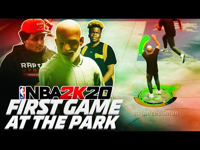 FIRST PARK GAME ON NBA 2K20 WITH AGENT 00, IMDAVISSS, AND LAMONSTA