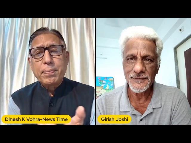 Girish Joshi: Geo Political Situation Changing for Worse, US Destabilizing Middle East