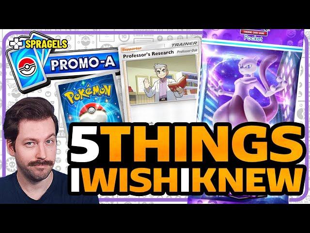 5 things I wish I knew  | Pokemon TCG Pocket