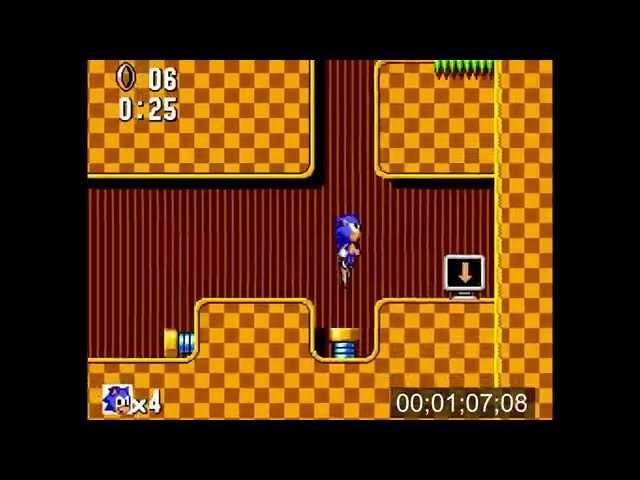 Sonic The Hedgehog - Master System (Speed Run - 20:11) All Chaos Emeralds - No Deaths