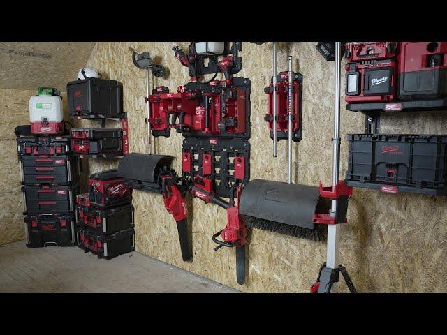 Transform your MESSY garage or workshop into the ultimate setup with Milwaukee PACKOUT