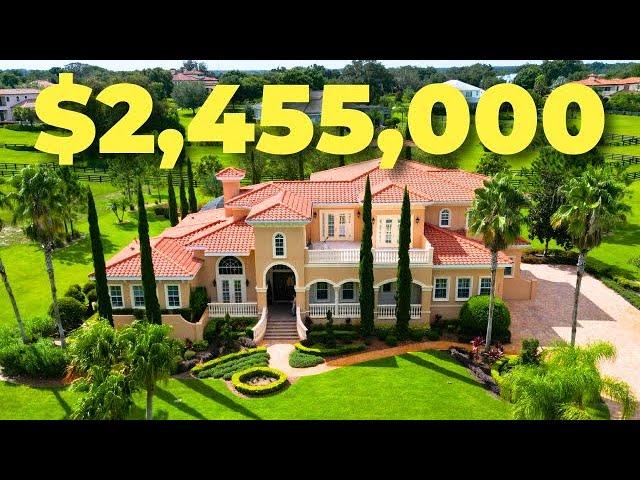 $2.45 Million dollar home tour in Stonelake Ranch | Tampa Florida