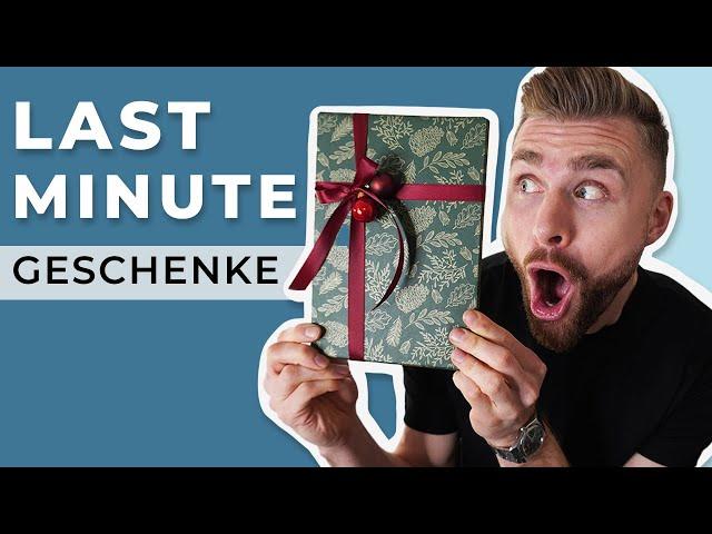 Last Minute Geschenke zum Bestellen ●  GESCHENKIDEEN für FRAUEN und MÄNNER