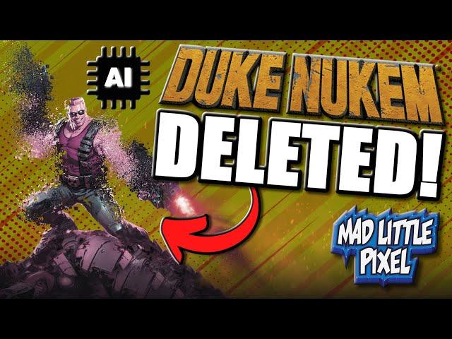 Controversial Duke Nukem AI-Generated Artwork REMOVED! Evercade Issues Statement!