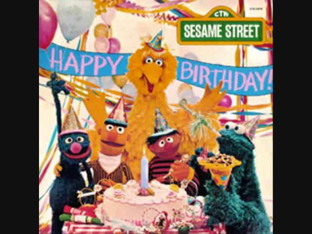 "Happy Birthday from Sesame Street" (audio)