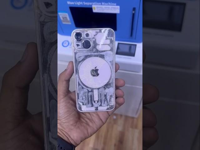 iPhone 13 back panel laser #smartphone #iphone #screenrepair #repair #device #tech #laser #mobile