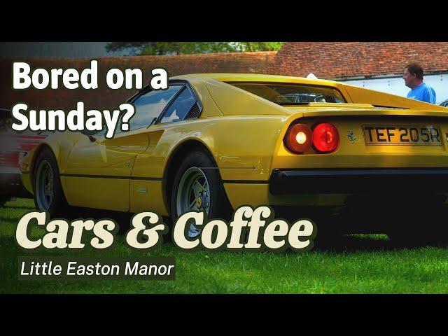 I went to a Cars & Coffee at this amazing venue | Little Easton Manor