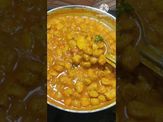 Soyabean aloo recipe |Soyachunks curry#shorts#shortsfeed#youtubeshorts#shortvideo#short#youtube #yt