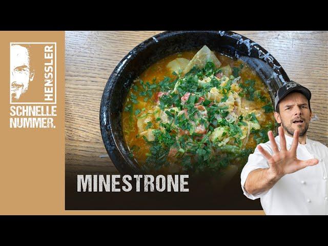 Schnelles Minestrone Rezept von Steffen Henssler