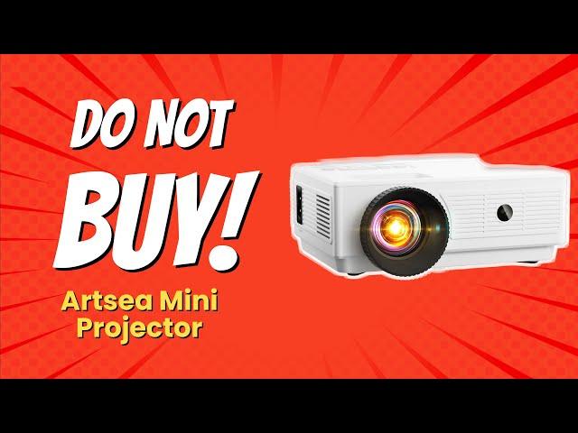 DON'T BUY Artsea Mini Projector BEFORE WATCHING THIS VIDEO! 