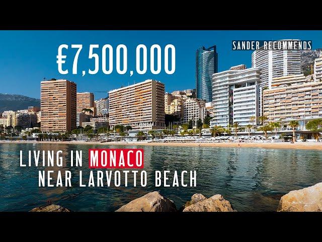 Living in Monaco near Larvotto Beach